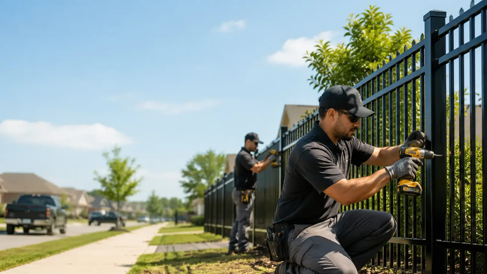 Metal Fence Installation in Saukville, WI